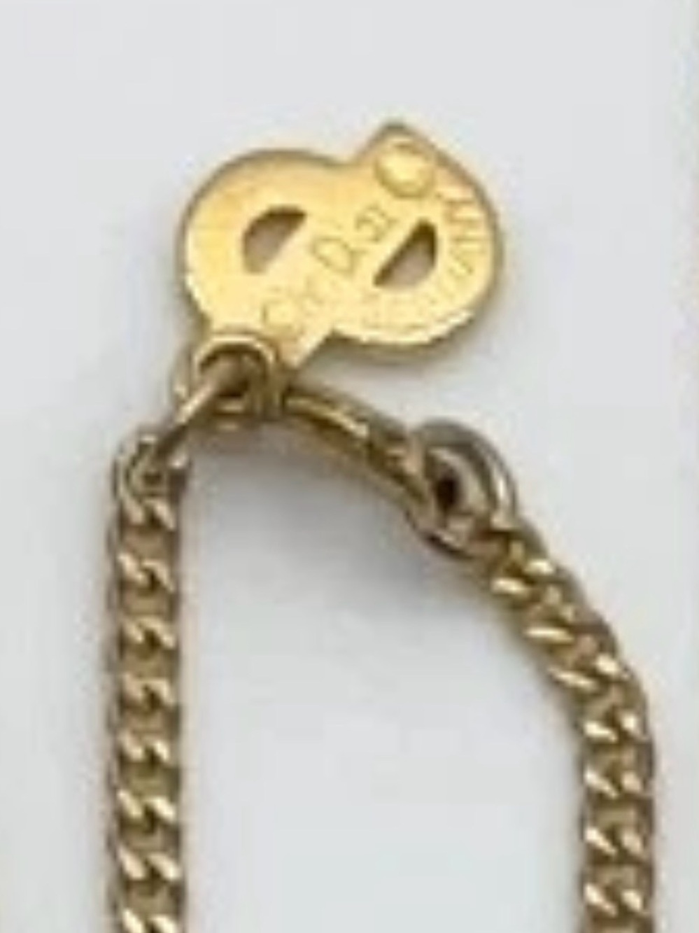 ⭐️⭐️⭐️Authentic⭐️⭐️⭐️Dior Gold-Tone Pendant Necklace with Crystal Details - Picture 2 of 2